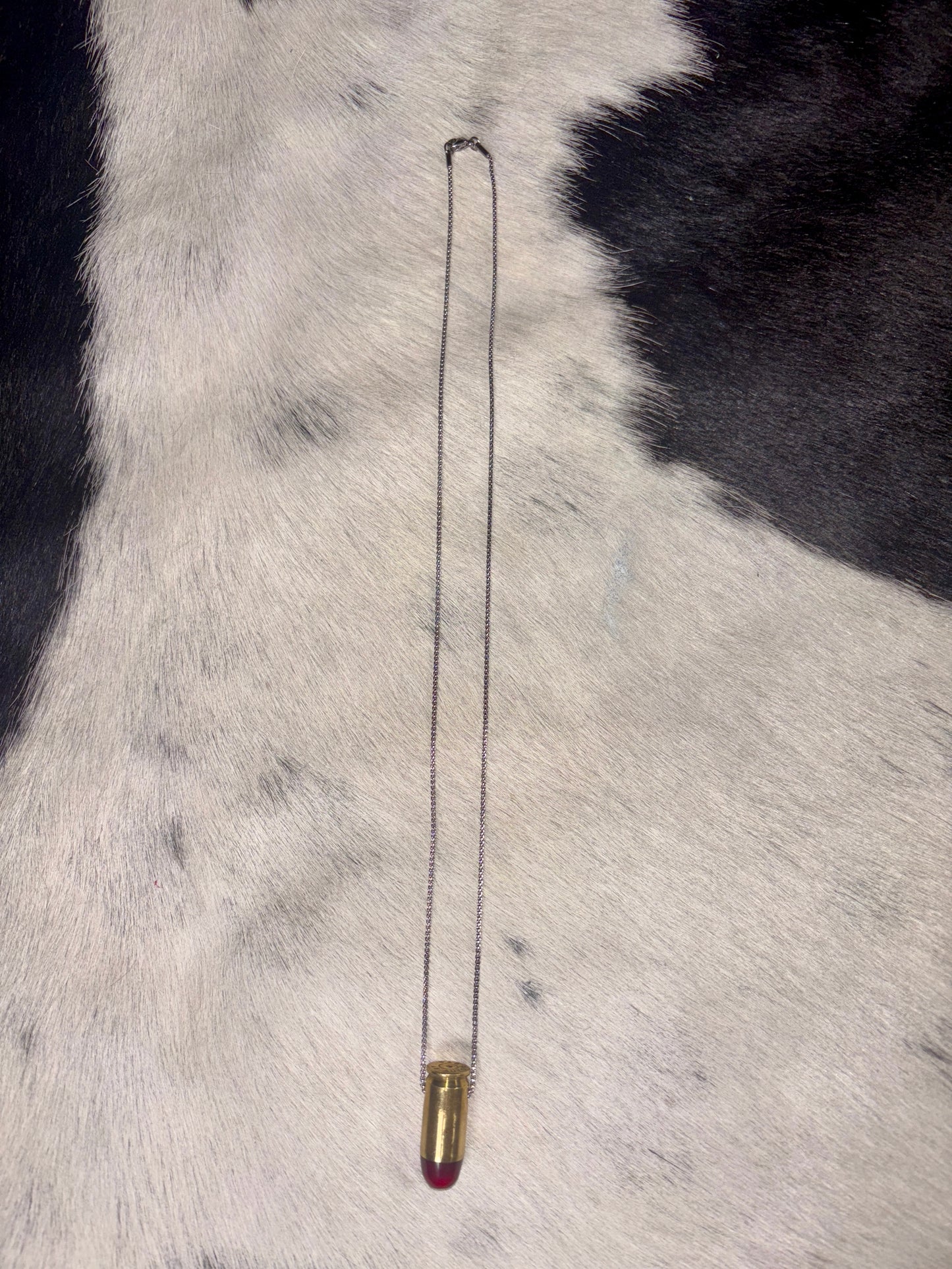 “JOAN” 9mm bullet necklace