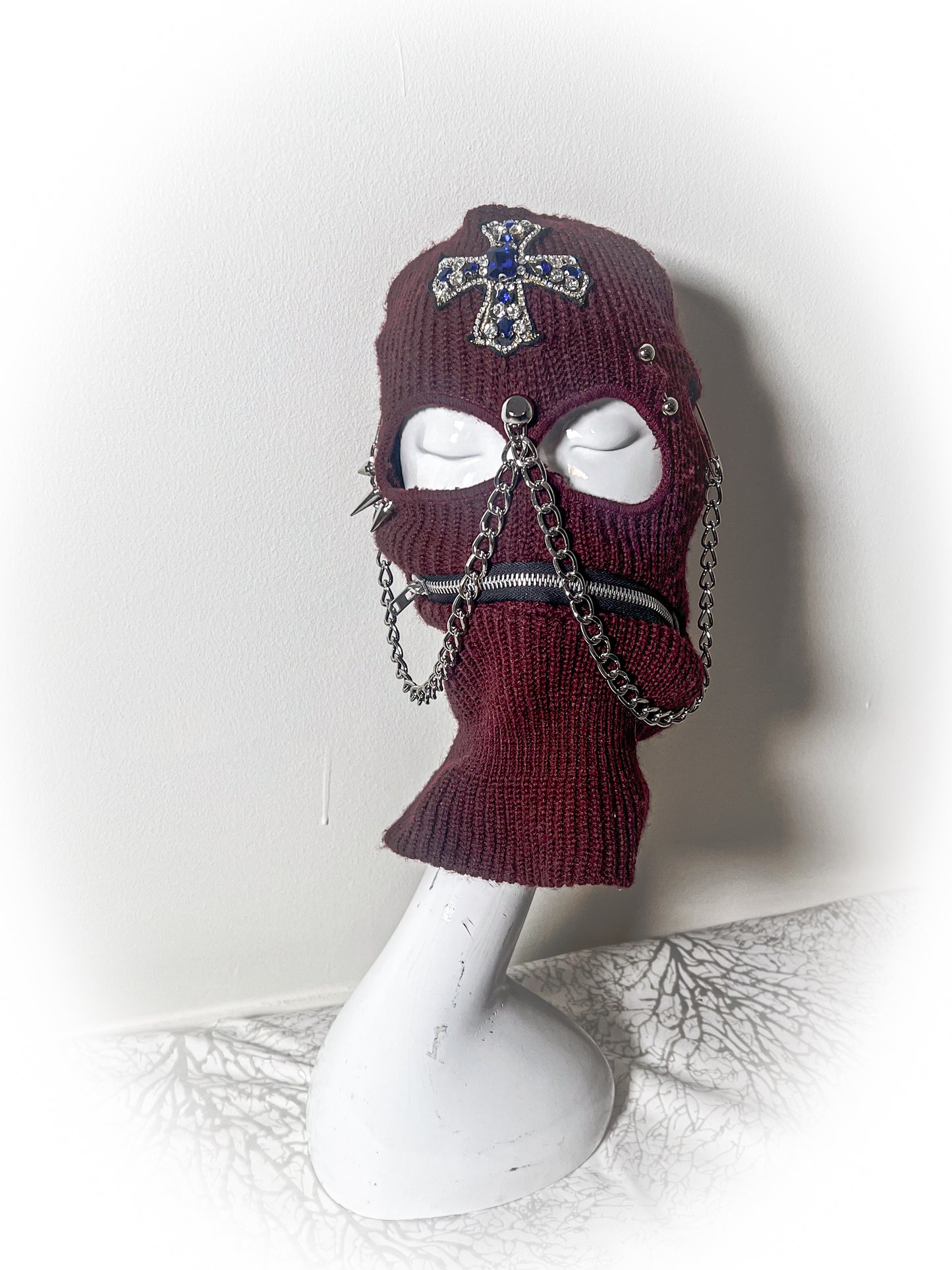 “ROBINSON” Kinky Ski Mask (Ox Blood)