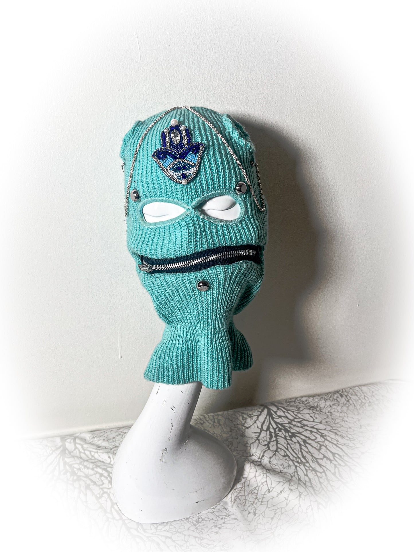 “ROBINSON” Kinky Ski Mask (Turquoise)